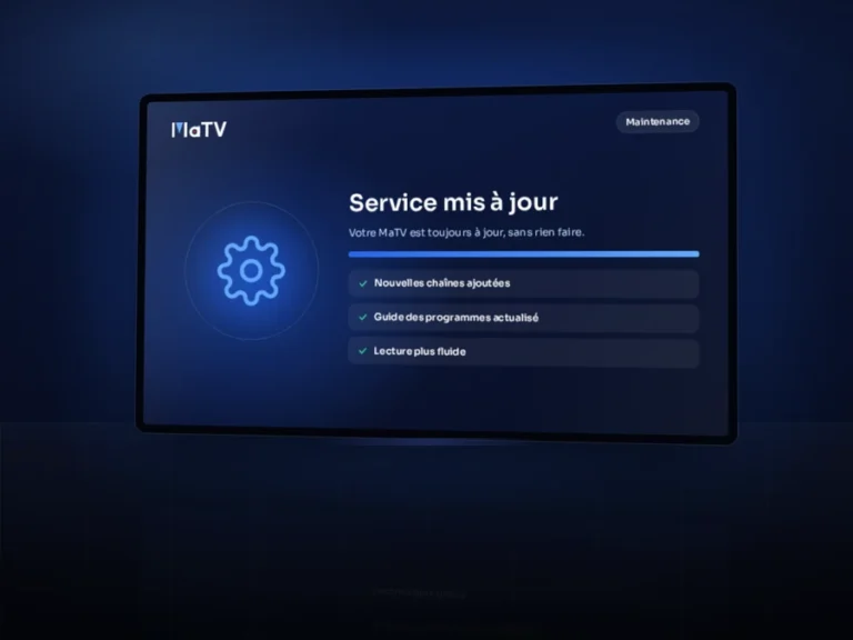 Maintenance régulière